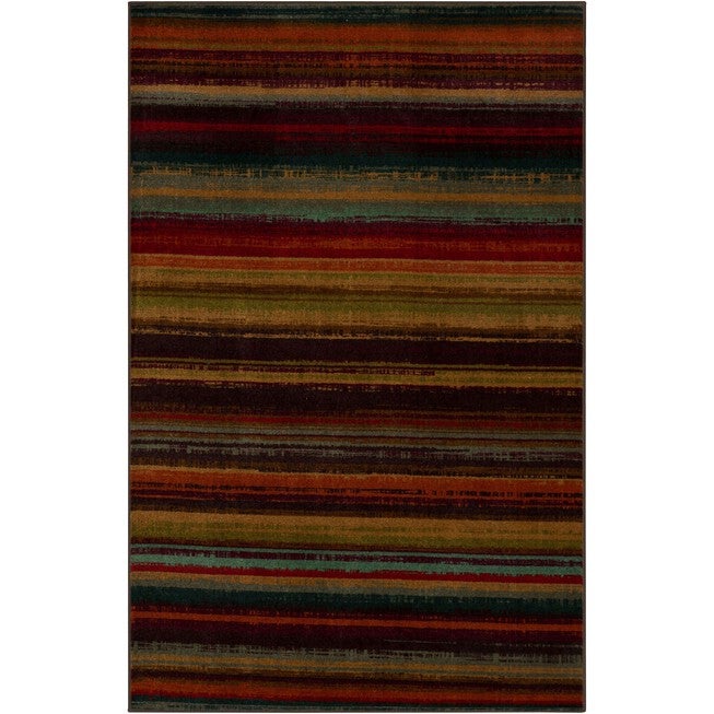 Boho Stripe Multi 6' X 9', MULTI, hi-res image number null