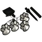 Solar Paw Print Lights, O, hi-res image number null