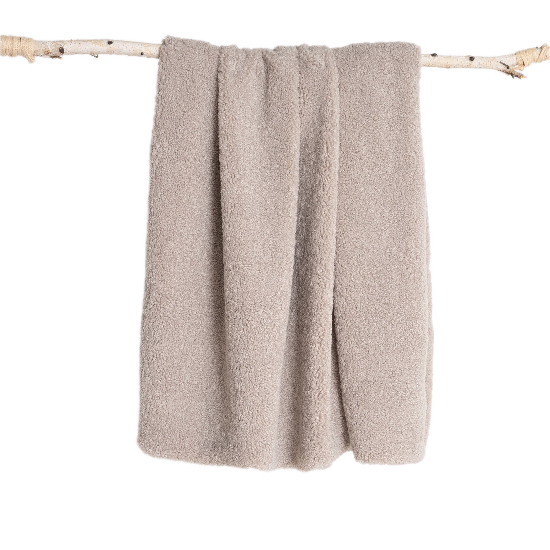 Teddy Sherpalux Plush Solid Throw & Pillow Set, GRAY, hi-res image number 0