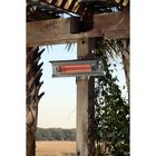 Black Steel Wall Mounted Infrared Patio Heater, , alternate image number null