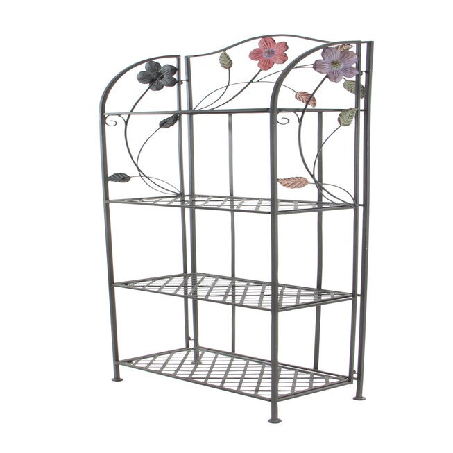 Black Iron Traditional Baker'S Rack, , alternate image number 4