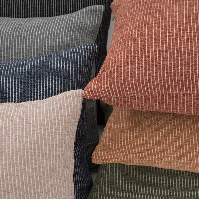 NEA WOVEN PIN STRIPES PILLOW, , alternate image number 4