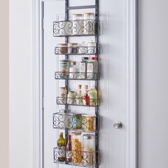 Scroll 6-Tier Over-The-Door Pantry Organizer