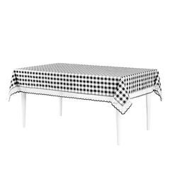 Buffalo Check Tablecloth - 60-in x 104-in