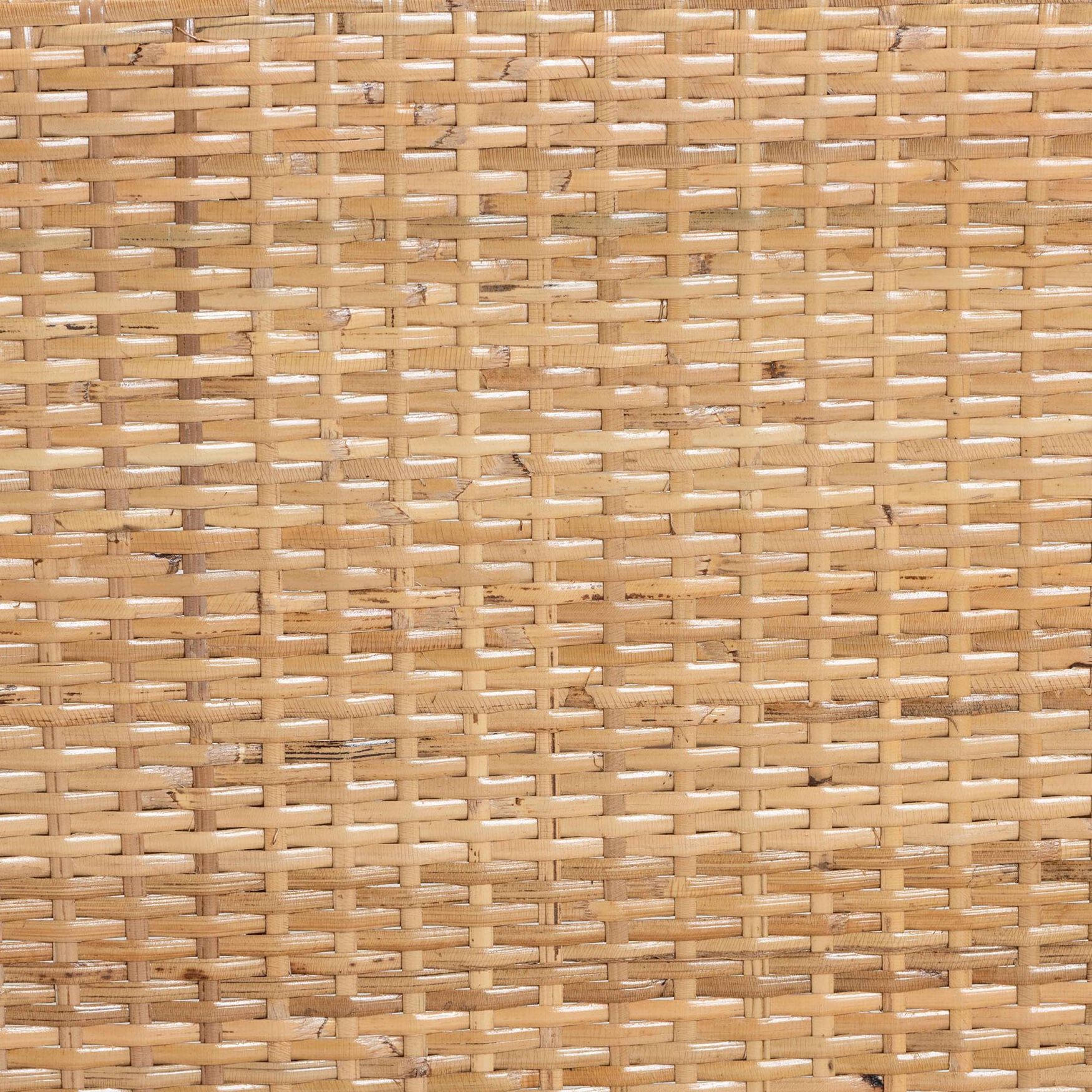 Papua Modern Bohemian Natural Rattan and Walnut Brown Acacia Wood Dining Chair, , alternate image number 12
