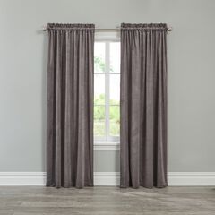 Grey Blackout Curtain Panels