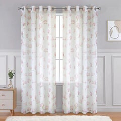 Magnolia Light Filtering Grommet Curtain Panel