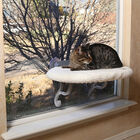 Universal Mount Kitty Cat Sill Fleece, CREAM, hi-res image number null