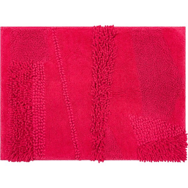 Composition Bath Rug, FIESTA FUSCHIA, hi-res image number 0