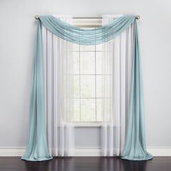 BH Studio Sheer Voile Scarf Valance
