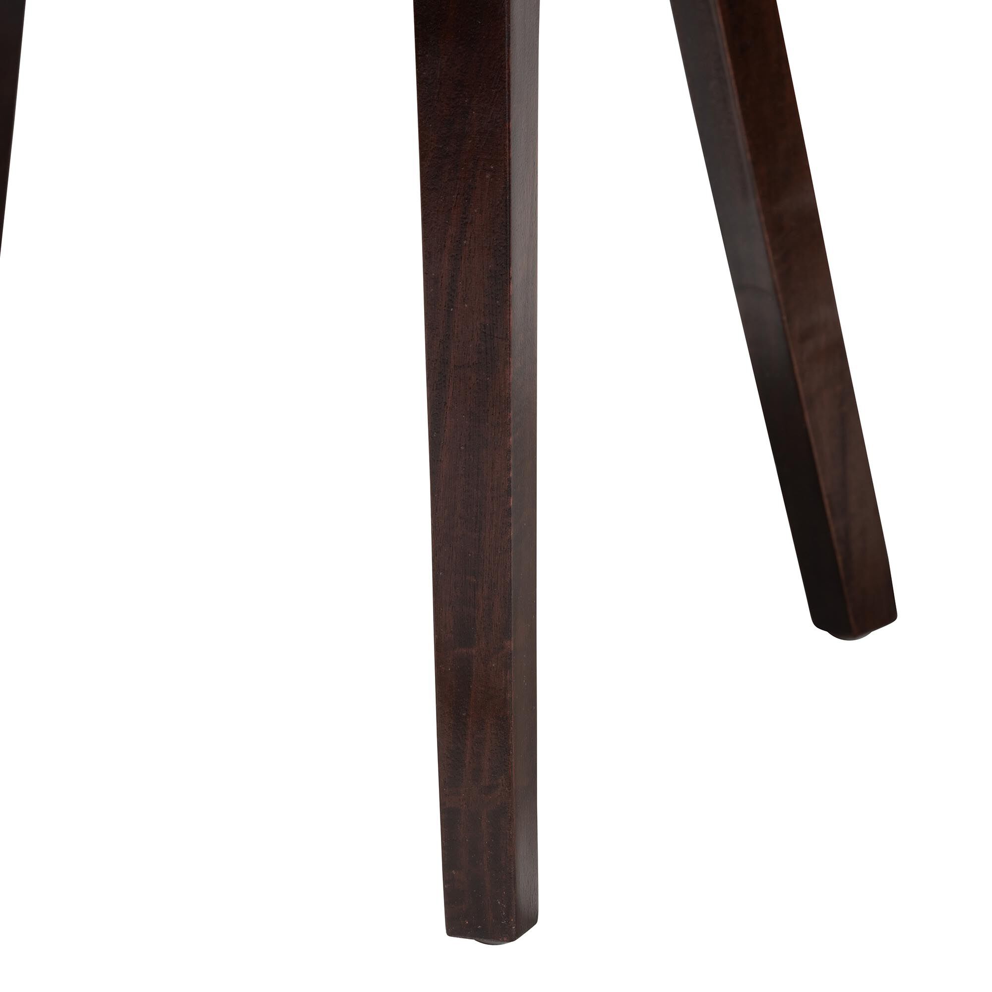 Abbas Bohemian Seagrass and Dark Brown Wood Dining Chair, BROWN, alternate image number 6