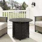 Dylan 34" Round Aluminum LPG Fire Pit, , alternate image number null