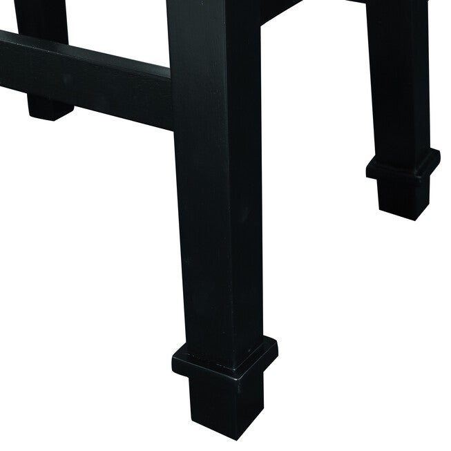 Kennedy Black Tweed Backless Bar Stool Backless Stools, , alternate image number 4
