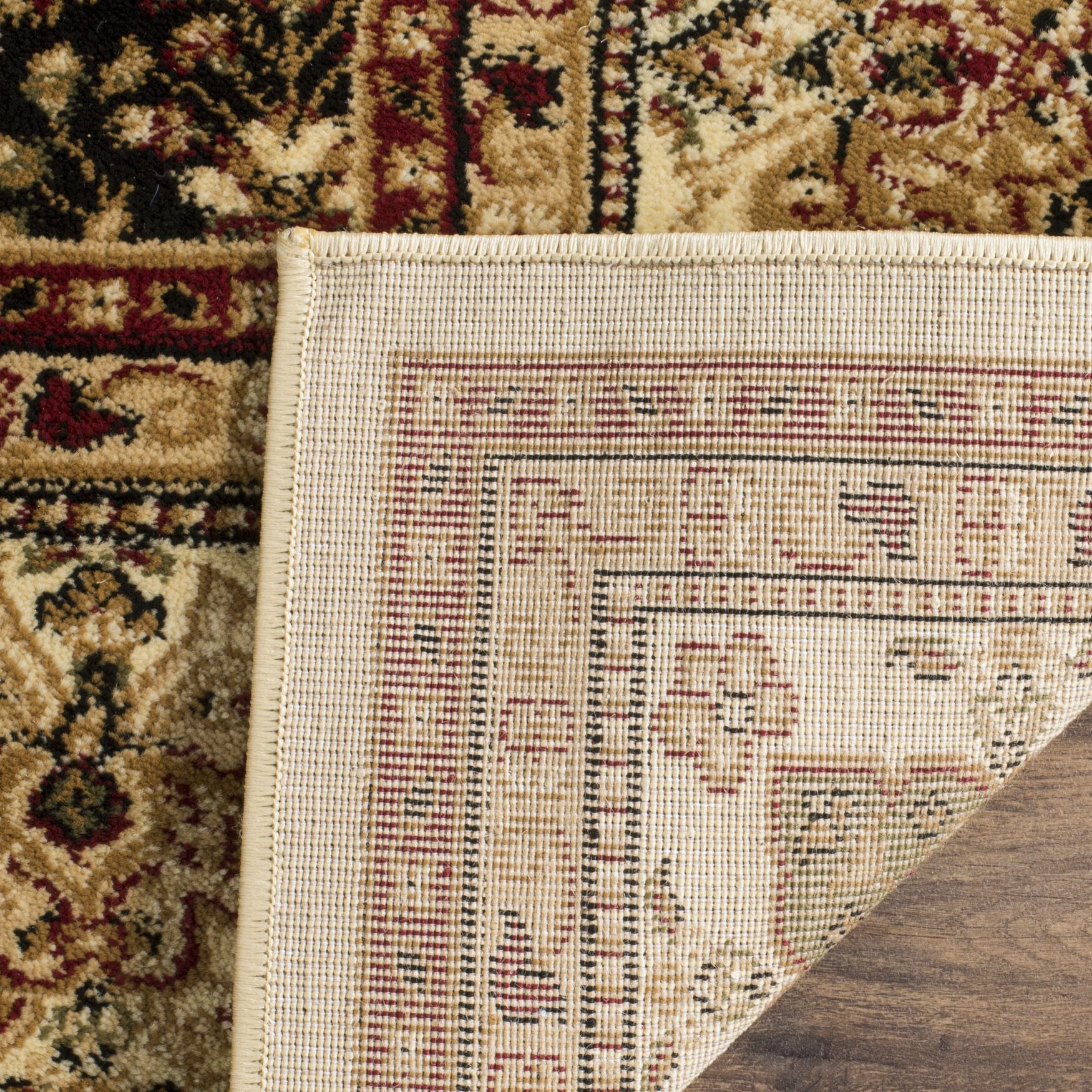 Lyndhurst 221 Multi / Ivory 3'-3 inches X 5'-3 inches Small Rectangle Rug, , alternate image number 3