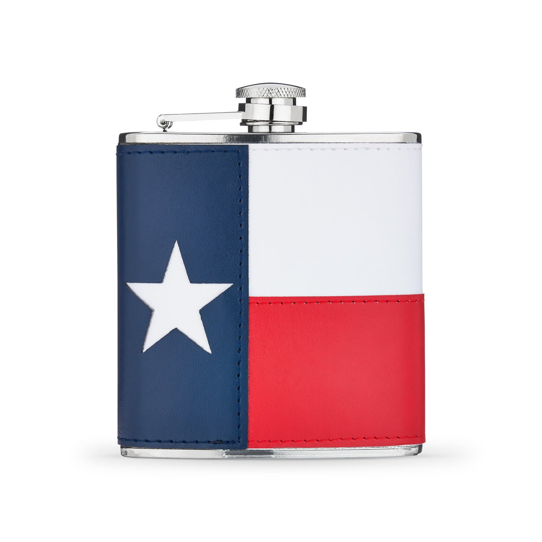 Texas Flag Beverage Flask, MULTICOLOR, hi-res image number 0
