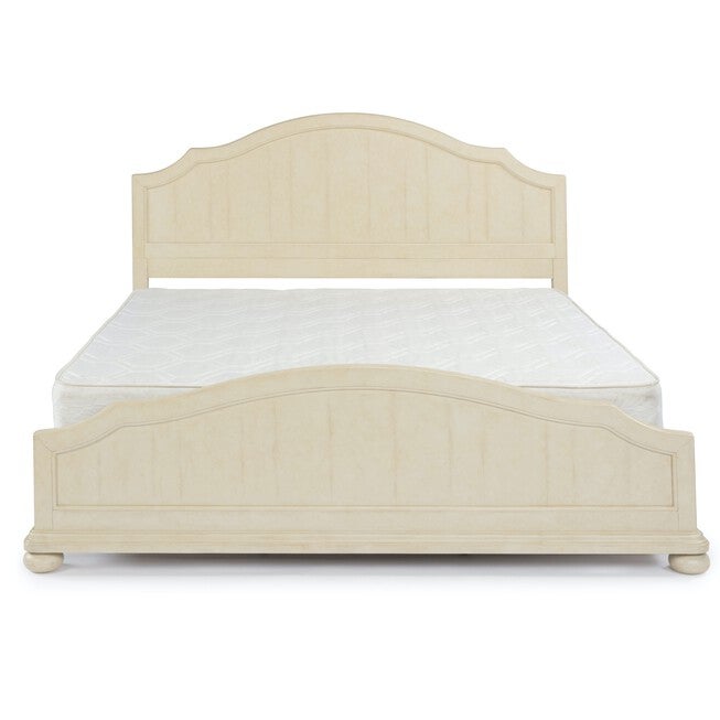 Provence White King Bed, WHITE, hi-res image number 0