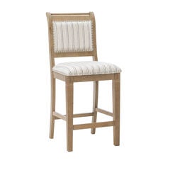Gray Padded Bar Stools