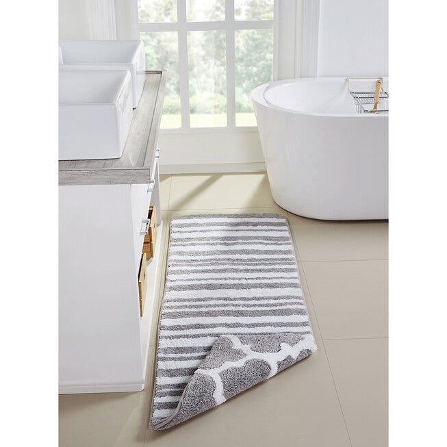 Marrakesh Collection 100% Polyester 20 inches X 60 inches Runner Bath Rug, , on-hover image number 1