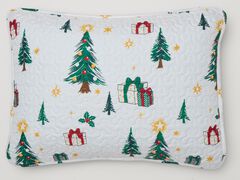 White Quilted Pillow Shams