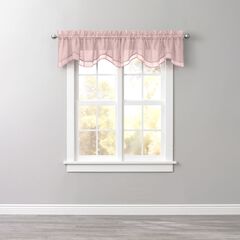 BH Studio Sheer Voile Layered Valance