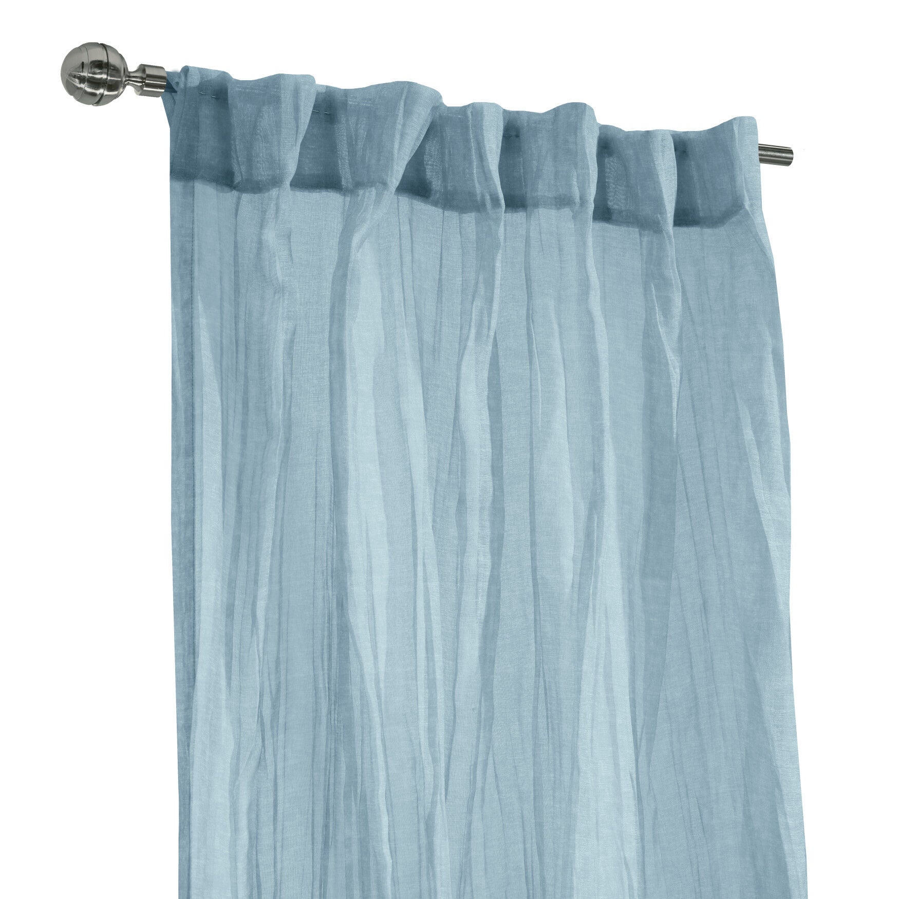 Paloma Sheer Dual Header Curtain Panel, , alternate image number 8