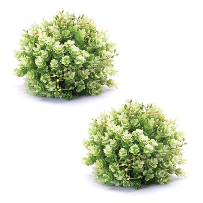 Foliage Half Orb (Set of 2), GREEN, alternate image number 2