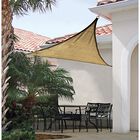 Shade Sail Triangle (Attachment point/pole not included) 16 x 16 ft. Sand, , alternate image number null