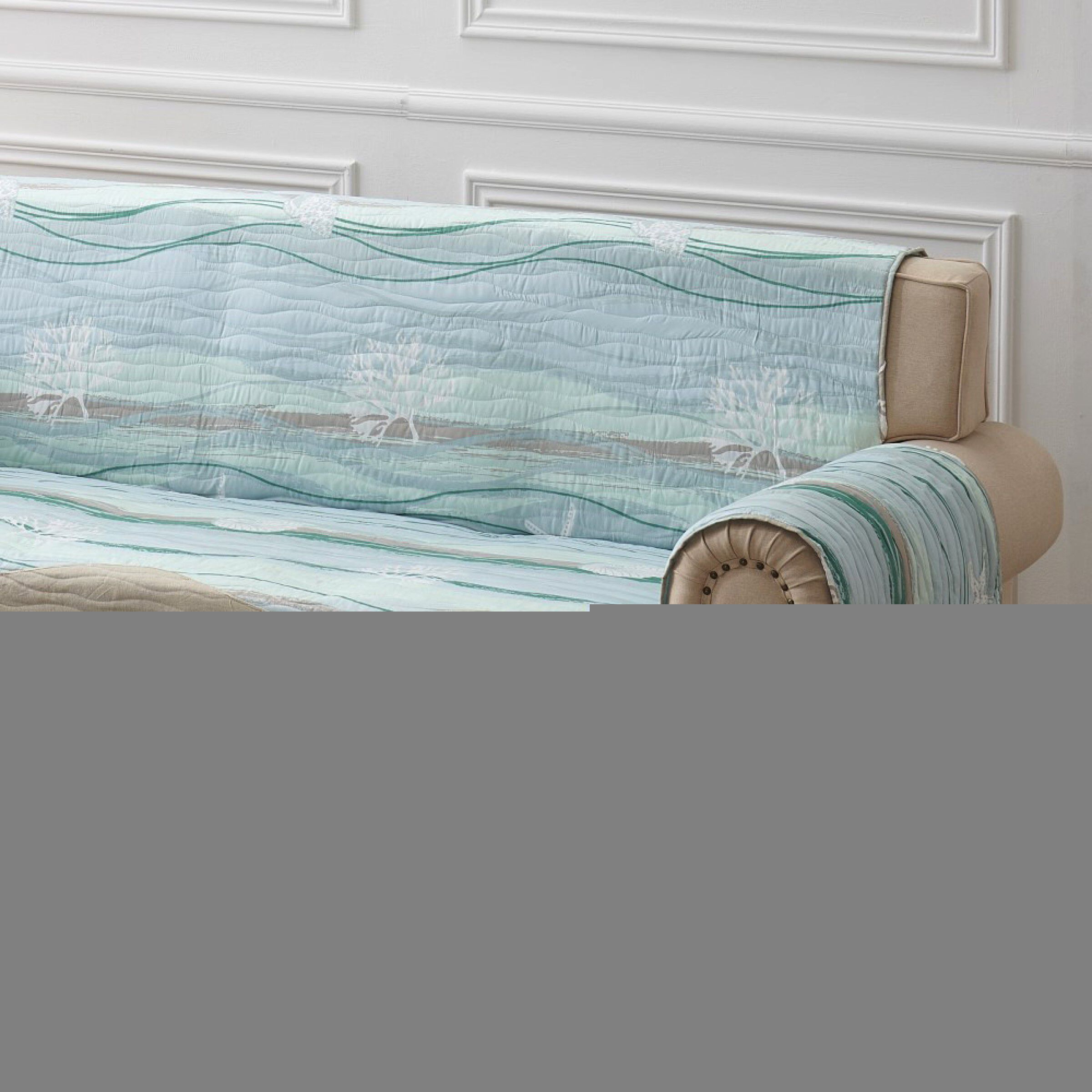 Maui Sofa Quilted Furniture Protector, MULTI, alternate image number 2