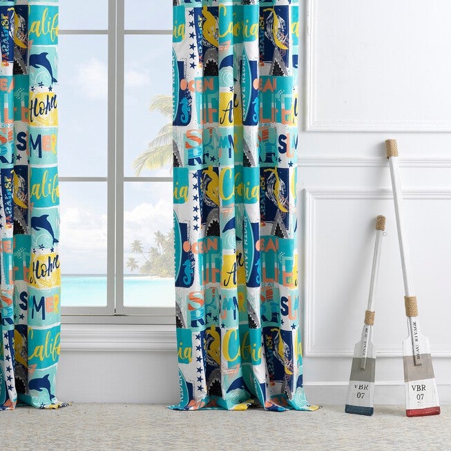 Wave Rider Curtain Panel, , on-hover image number 1
