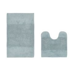 Granada Collection 100% Cotton 2 Piece (20" X 20" | 21" X 34") Bath Rug Set