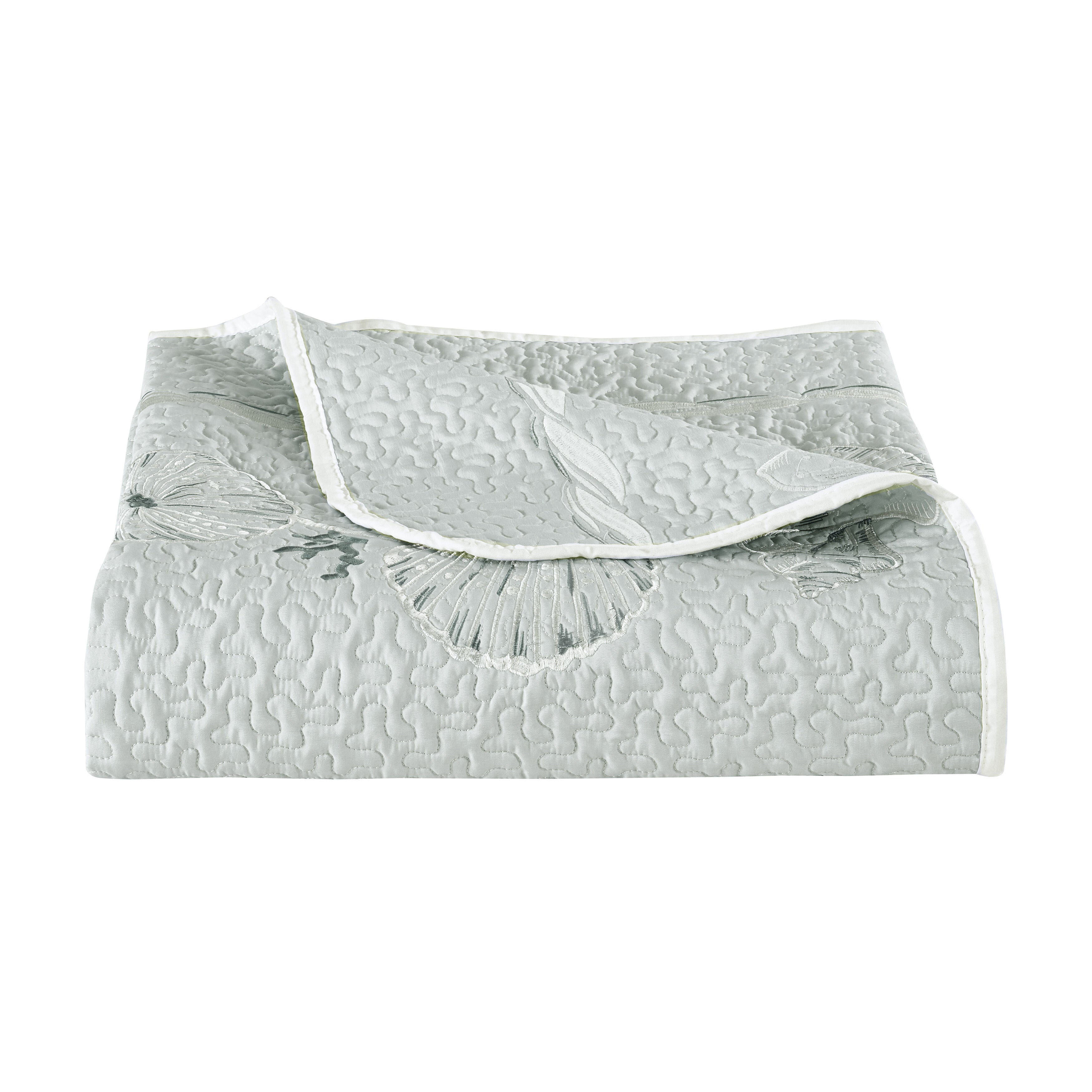 Water&#39;s Edge 3 Piece Quilt Set, AQUA, alternate image number 3