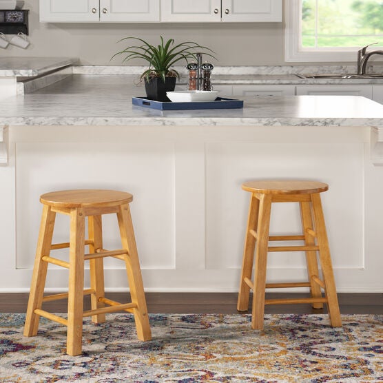 Counter Bar Stool With Round Seat, , alternate image number null