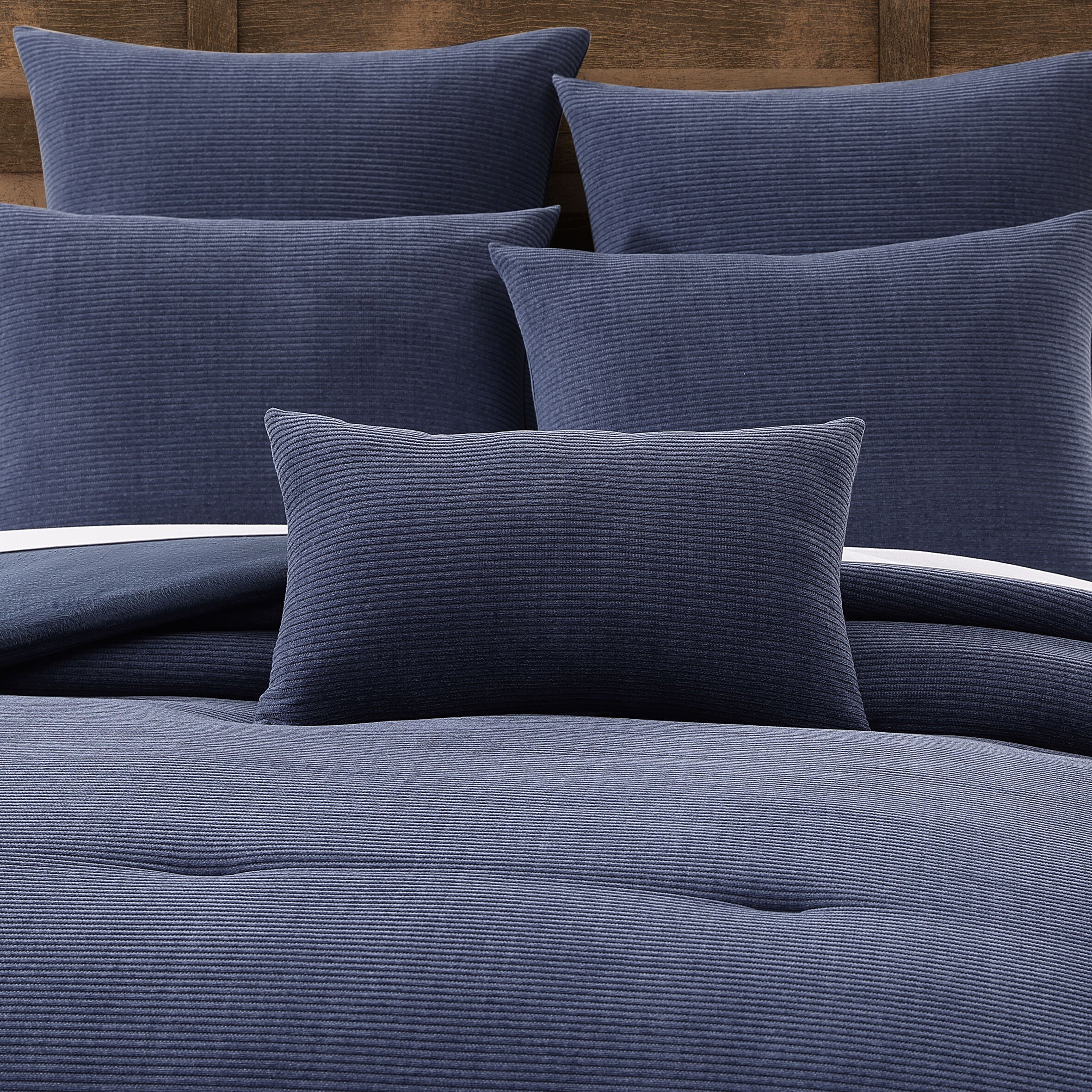 RIVERSIDE BOUDOIR DECORATIVE THROW PILLOW, BLUE, hi-res image number 0