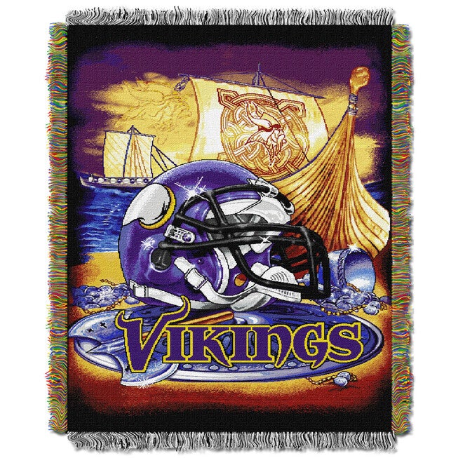 Vikings Home Field Advantage Throw, MULTI, hi-res image number 0