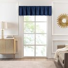 Bordeaux Window Curtain Valance, NAVY, hi-res image number null