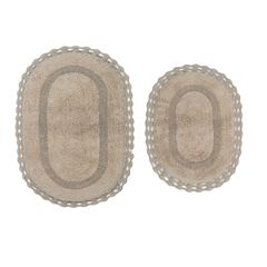 Hampton Crochet 2 Piece Bath Rug Collection