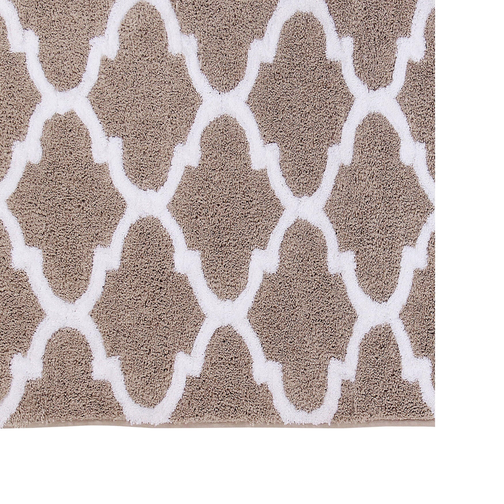 Marrakesh Collection 100% Polyester 17 inches X 24 inches Rectangle Bath Rug, , alternate image number 2