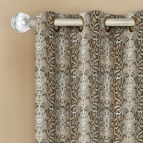 Python Grommet Window Curtain Panel, , alternate image number null