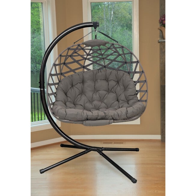 Hanging Pumpkin Cross Weave Loveseat, , on-hover image number null