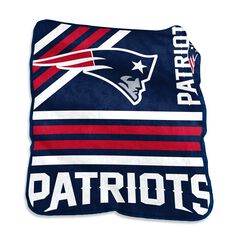 New England Patriots Raschel Throw Home Textiles