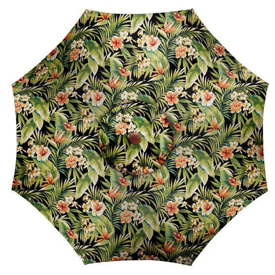 9' Tilt-and-Crank Umbrella, CYPRESS MIDNIGHT, hi-res image number null