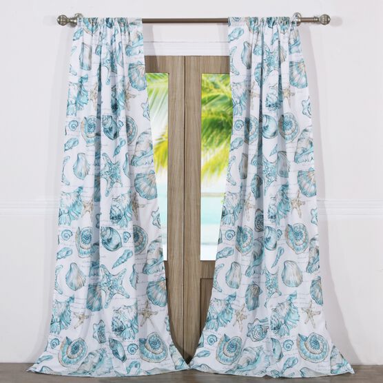 Cruz Curtain Panel Pair , WHITE, hi-res image number null