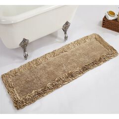 Shaggy Border Bath Rug Mat, 20" X 60"