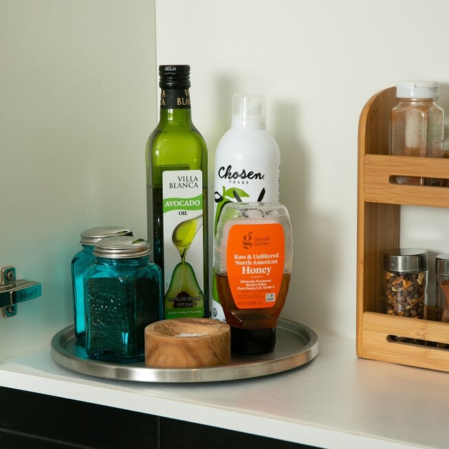 Lazy Susan - Single Tier Stainless Steel, , alternate image number 3