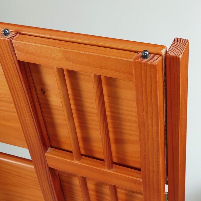 3-Shelf Folding Bookcase 14 inches Wide-Honey Oak, , alternate image number null