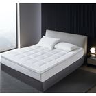 kathy ireland Cotton Mattress Pad Topper, WHITE, hi-res image number null