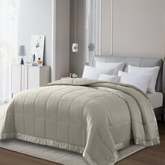 All Season Colored Microfiber Down Alternative Blanket