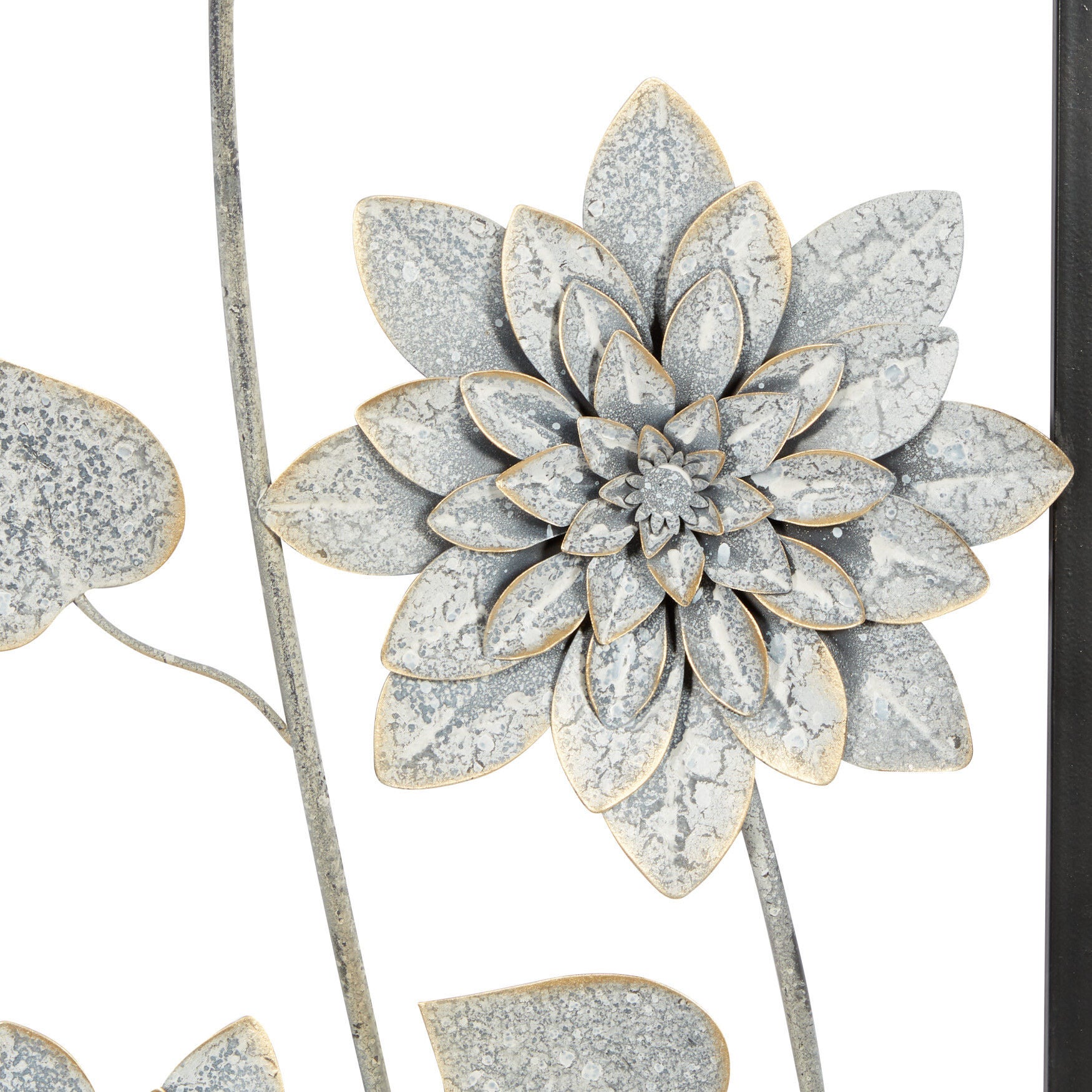 Set Of 2 Grey Metal Contemporary Wall Decor, , alternate image number 5
