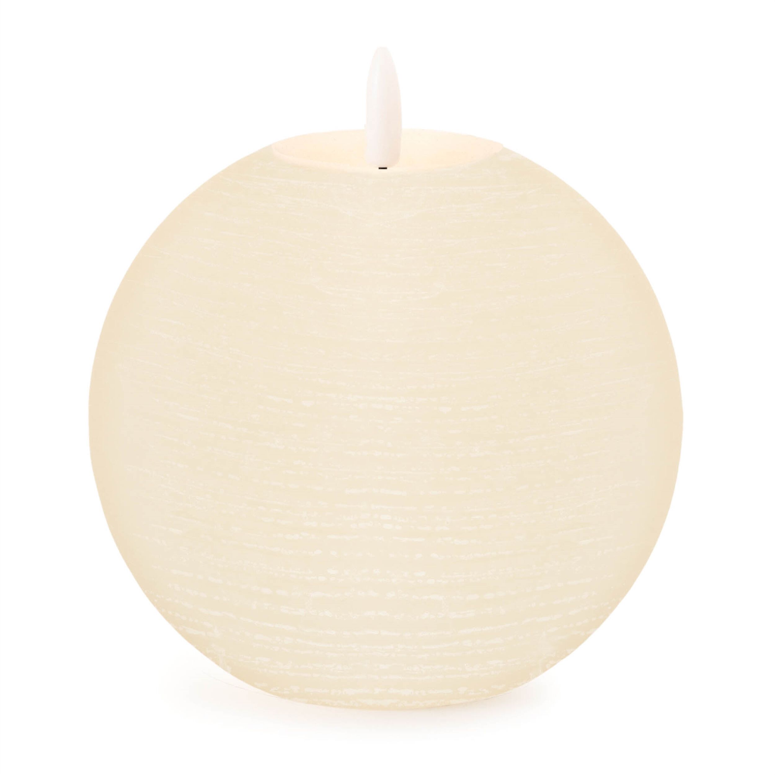 FIA Wick Ivory Round Candle Set of 2, BEIGE, hi-res image number 0