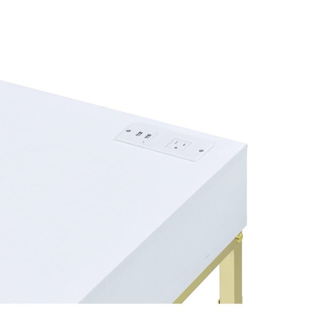 Built-In Usb Port Writing Desk, , alternate image number 17